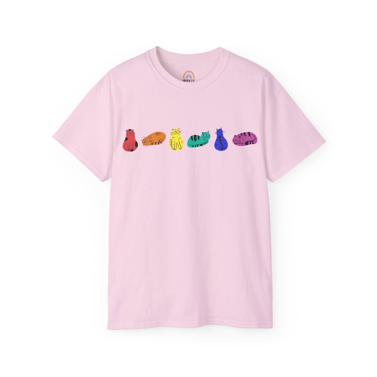 Rainbow Cats Unisex Ultra Cotton Tee