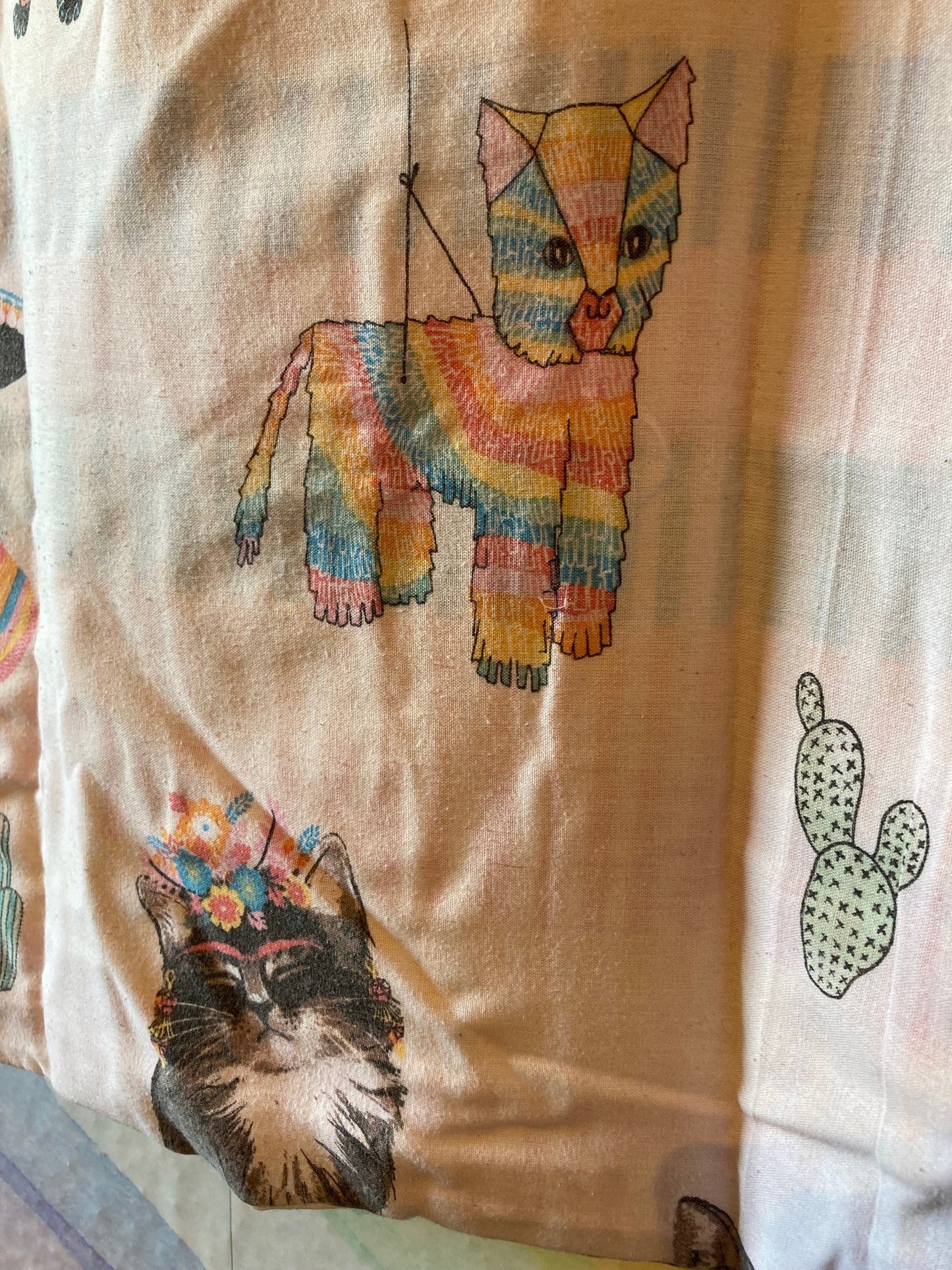 Kitty Fiesta Tote Bag