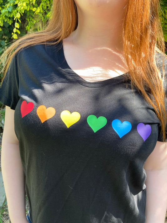 NewLove Rainbow Heart T-Shirt