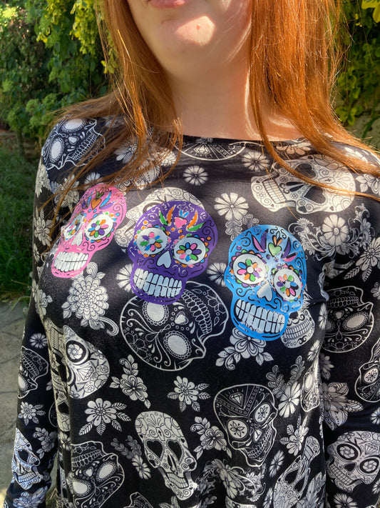 NewLove Dia de los Muertos Top