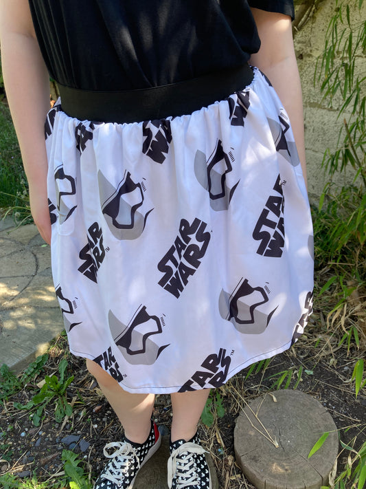 A Little Short for a Stormtrooper Skirt