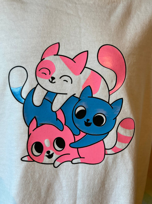 NewLove Cat Pile! T-Shirt