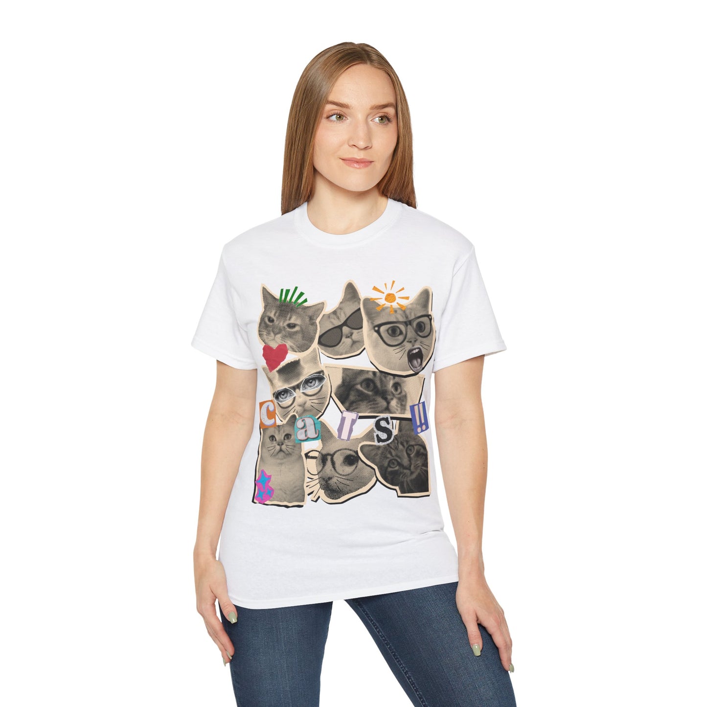 Cat Zine Unisex Ultra Cotton Tee