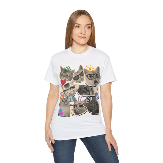 Cat Zine Unisex Ultra Cotton Tee