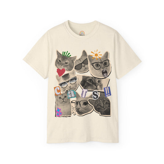 Cat Zine Unisex Ultra Cotton Tee