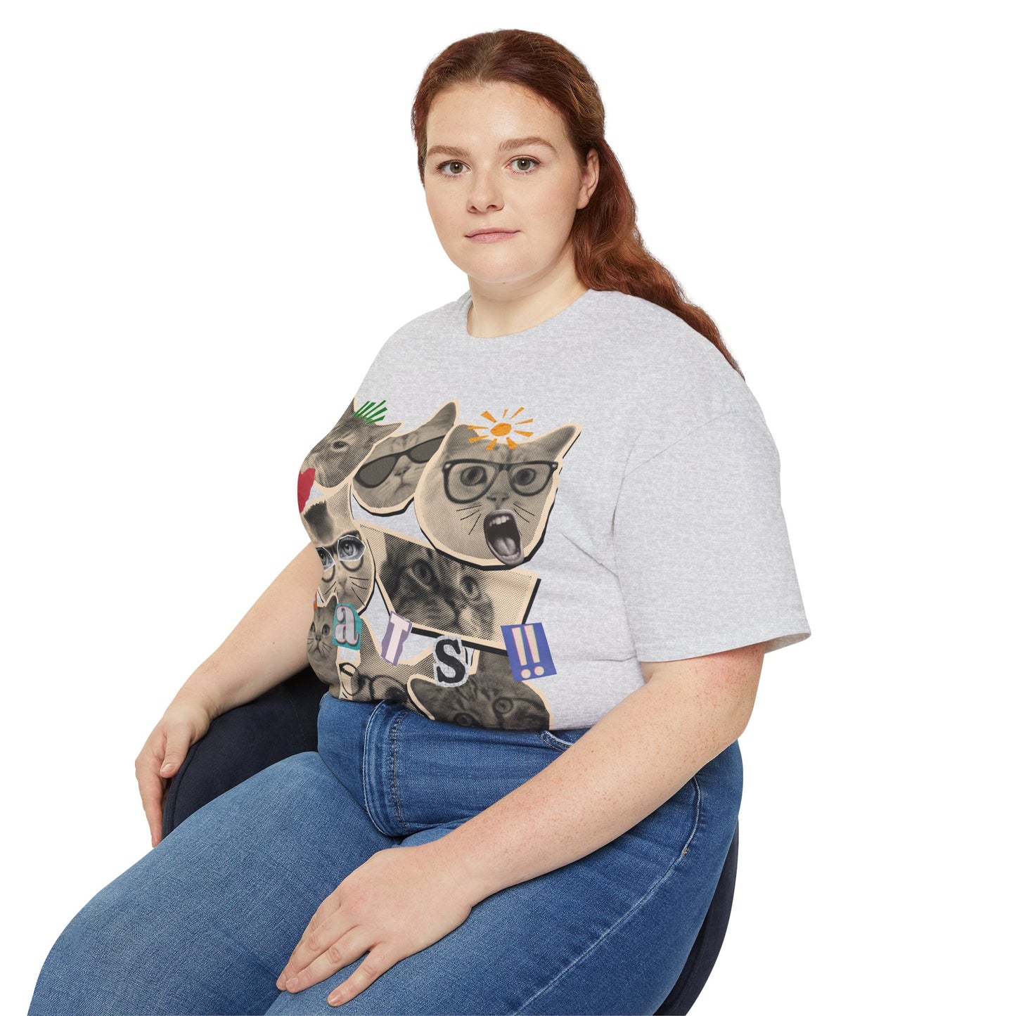 Cat Zine Unisex Ultra Cotton Tee