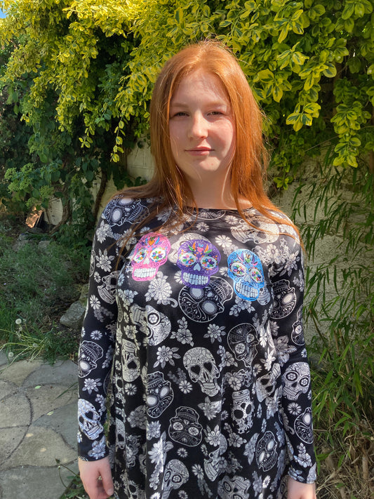 NewLove Dia de los Muertos Top