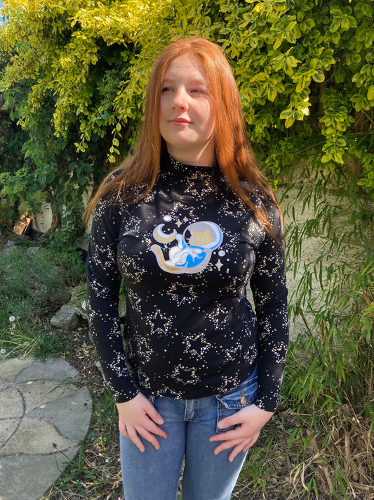 NewLove AstroCat Long Sleeve Top